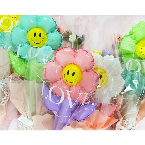 특별한 날을 더욱 특별하게, 파티공구 꽃다발 풍선 키트!