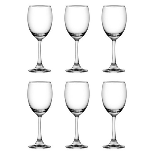 오션글라스 듀체스 유니버샬 와인잔, 255ml, 6개