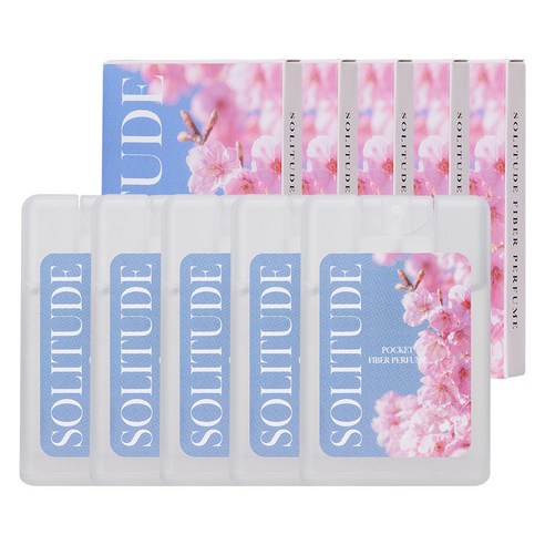 알레 솔리튜드 패브릭 섬유향수 체리블라썸향, 5개, 18ml