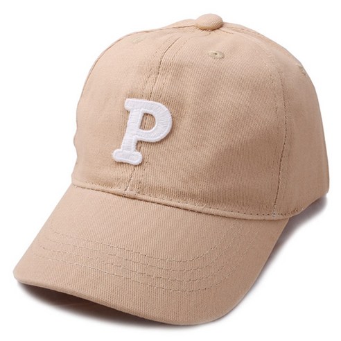 무슈 아동용 알파벳 P 야구캡