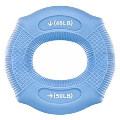 엑스크럼 파스텔 간편 악력기 40~50LB, 스카이, 1개