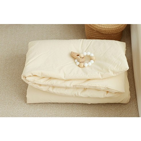 아기 피부를 감싸는 포근한 안식처, 아솜느 순면 100수 베이직 아기 이불