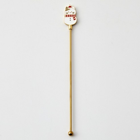 사랑스러운 디자인으로 겨울을 녹이는 버터 크리스마스 눈사람 머들러