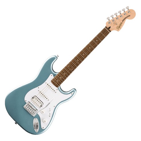 스콰이어 Affinity Stratocaster Junior HSS Laurel WPG 일렉기타, Ice Blue Metallic, 1개, 037-8180-583