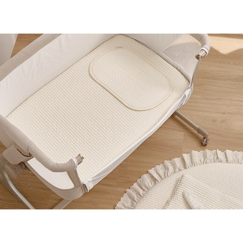 마이리틀데이지 누빔 인견 땀패드로 아기에게 쾌적한 꿈을 선물하세요.