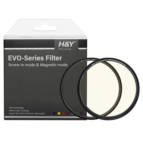 에이치앤와이 HD Evo 스트릭 필터 조명 플레어 효과 82mm, ESG82 (82mm)
