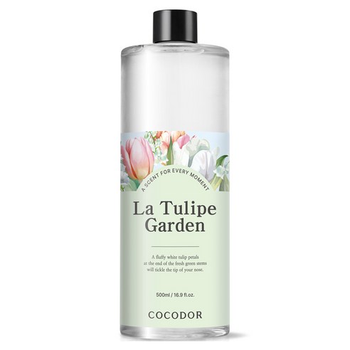 코코도르 대용량 디퓨저 리필, 라튤립가든, 500ml, 1개