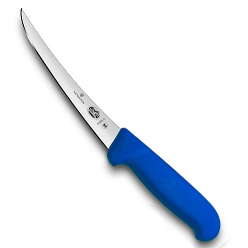 빅토리녹스 곡선형 보닝 나이프 5.650, 칼날길이 150mm, 블루)5.6502.15), 1개