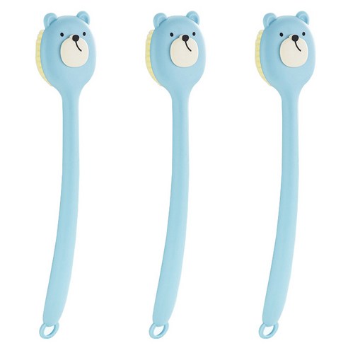 알로데 베어 바디 브러쉬, TYPE03 블루, 3개, 1개입
