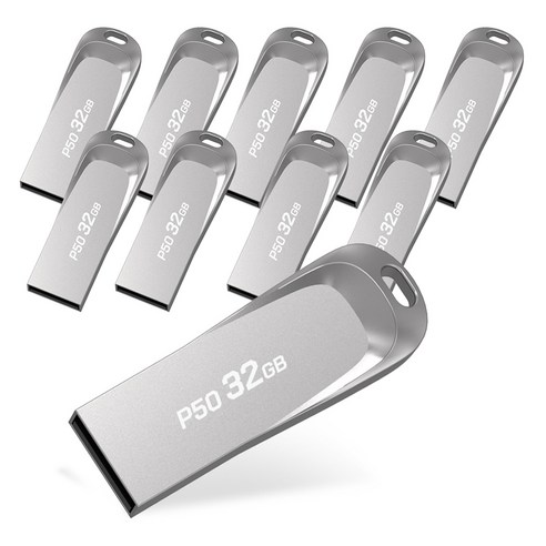 플레이고 USB메모리 P50, 32GB, 10개