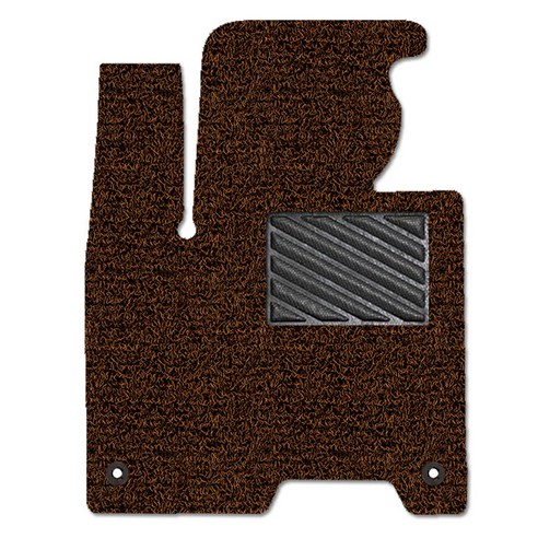 포시즌 차량용 확장형 운전석 코일매트, 기아 + 스포티지 + NQ5(F / L 포함), 초코