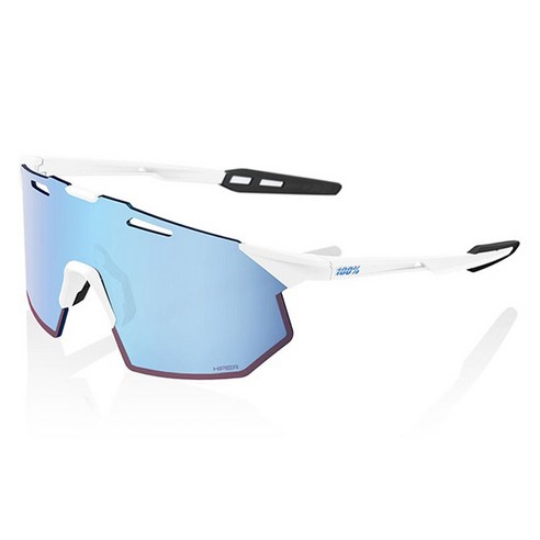 100퍼센트 HiPER 고글 HYPERCRAFT SQ, Soft Tact White, 1개