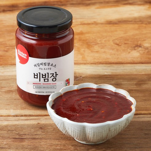 키친콤마 저당 비빔장, 340g, 1개
