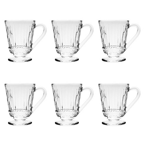 델리글라스 더블 에스프레소잔 스트레이트 155ml, 6개