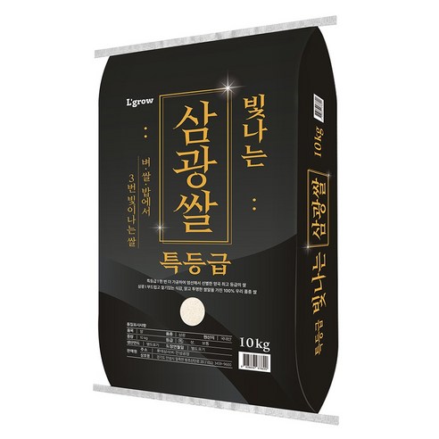 엘그로 빛나는 삼광쌀 특등급, 10kg, 1개, 특