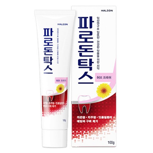 파로돈탁스 허브 프레쉬 치약, 100g, 1개
