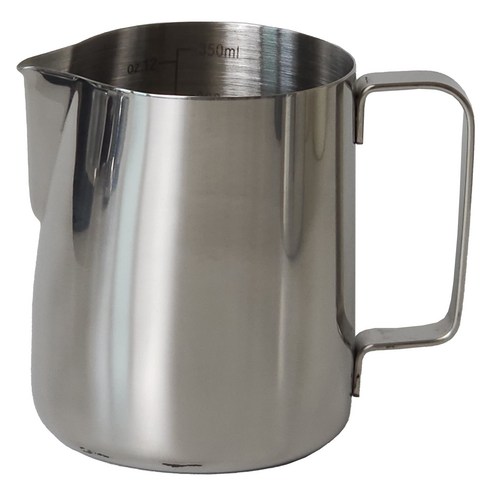빈플랜트 스팀피쳐 밀크저그 350ml, 실버, 1개