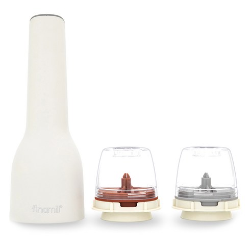 섬세한 커피 경험을 선사하는 파이나밀 2세대 USB 전동 그라인더 화이트 파이나밀그라인더