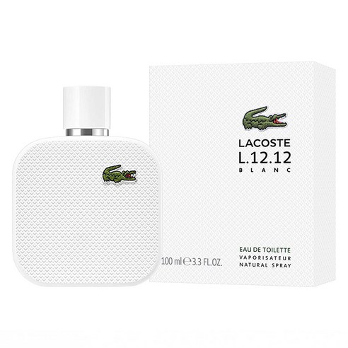 라코스테 L.12.12 블랑 오 드 뚜왈렛, 100ml, 1개