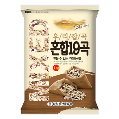 삼원농산 혼합19곡, 1kg, 1개