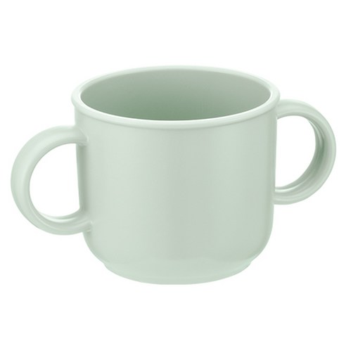 에디슨 아동용 에코젠 논슬립 양손컵, 260ml, 1개, 민트