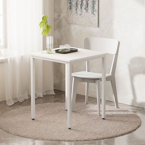 좁은 공간을 스타일리시하게! 가구느낌 모던 테이블 사용 후기 1인식탁