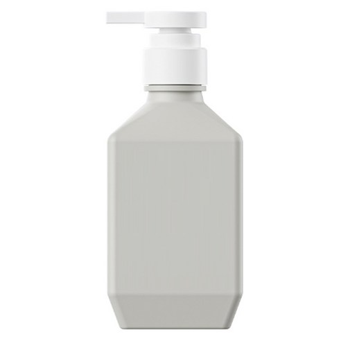 뉴앤룩 폴리 샴푸 바디워시 리필용기 400ml, 그레이, 1개