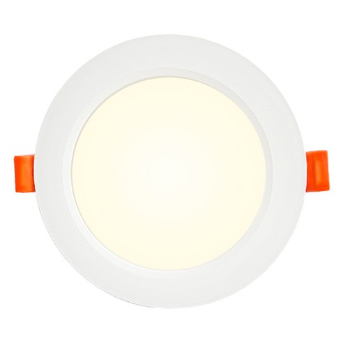 LED 올뉴 다운라이트 매입등 120mm 8W, 주백색, 1개