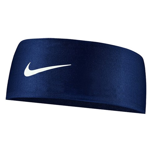 나이키 드라이 핏 와이드 헤어밴드 IB0384-473, 네이비, 1개