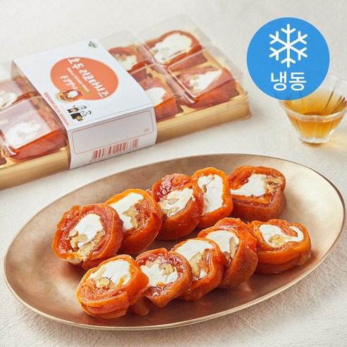All바른농장 호두리코타치즈 곶감말이 (냉동), 1개, 200g