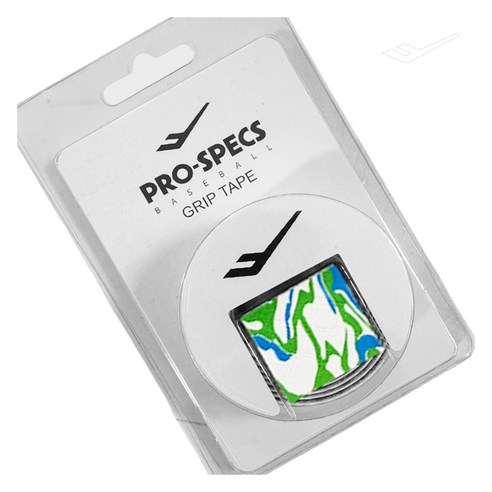 프로스펙스 PRO 야구 배트그립 미끄럼방지 테이프 LGPSACC, 그린 + 블루, 1개
