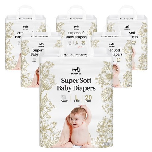 비니베베 프리미엄 팬티형 기저귀, 사랑하는 우리 아기를 위한 최상의 선택 비니베베기저귀