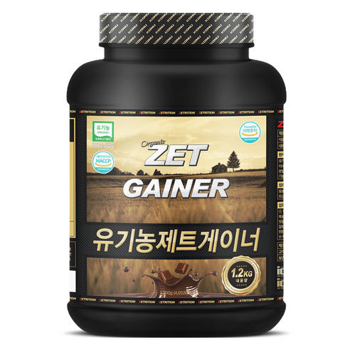 제트리션 유기농 제트게이너 프로틴파우더 초코, 1개, 1.2kg