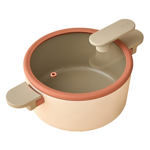 락앤락 인덕션 IH 슈트 브릭 양수냄비, 화이트, 1개, 20cm