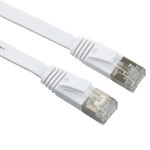 컴스 Direct Cat 7 플랫형 RJ45 랜케이블 NA859, 1개