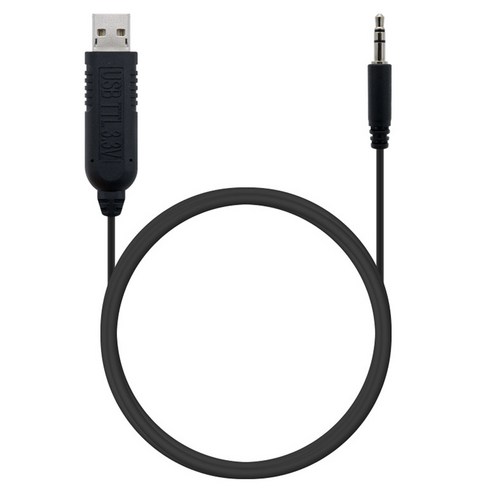컴스마트 USB to TTL 오디오 3.3V 케이블 3.5mm WT163, 1개