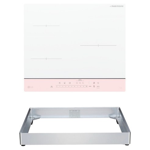 LG전자 디오스 오브제컬렉션 인덕션 3구 + 프리스탠딩 케이스 8.5cm 세트 방문설치, BEI3ANPLOC