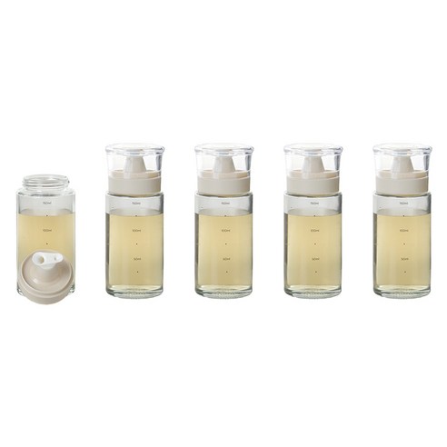키텐실 비스포크 양방향 멀티 실리콘 오일병 M Cap 베이지, 5개, 170ml