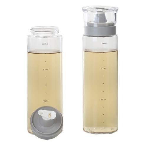 키텐실 비스포크 양방향 멀티 실리콘 오일병 M Cap 그레이, 2개, 300ml