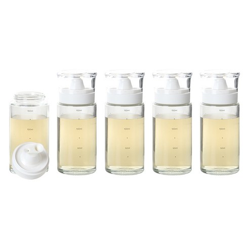 키텐실 비스포크 양방향 멀티 실리콘 오일병 M Cap 크림화이트, 5개, 170ml