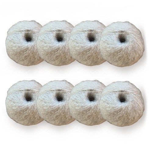 뜨개사계절의 아름다움, 모헤어실 베를린 스카프 베를린목도리실