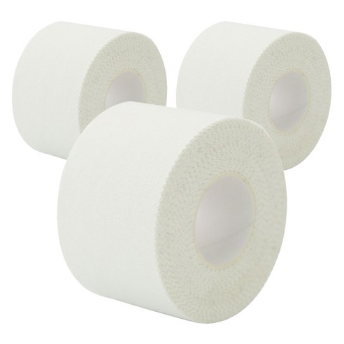 크리다 KRIDA C-tape 스포츠 테이프 화이트 3.8cm x 9.1m, 3개, 1개입