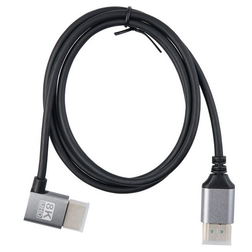 컴스마트 HDMI 초슬림 케이블 8K4K 60Hz 꺾임 IH742, 1개, 1m