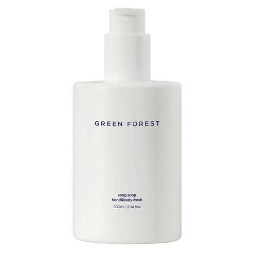 1555 소프소프 핸드 앤 바디 크림 그린포레스트향, 1개, 300ml