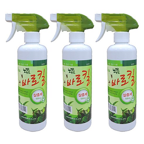 노깍노진 바로킬 스프레이 유인 해충제거제, 500ml, 3개