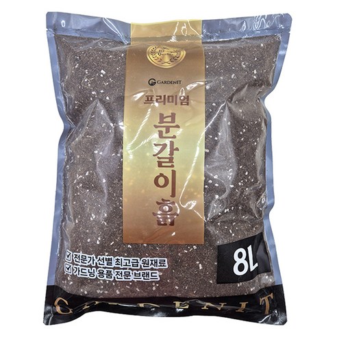 가든잇 프리미엄 중포장 흙 분갈이흙, 1개, 8L