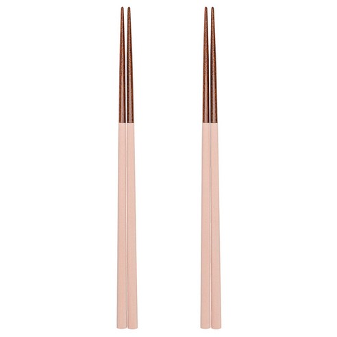 에지리 카미야 말라스 우드 젓가락, 핑크, 2개, 단품
