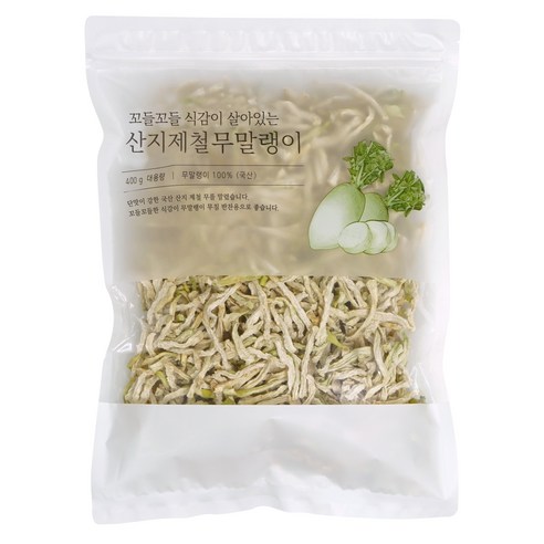 석하 산지제철 무말랭이, 1개, 400g