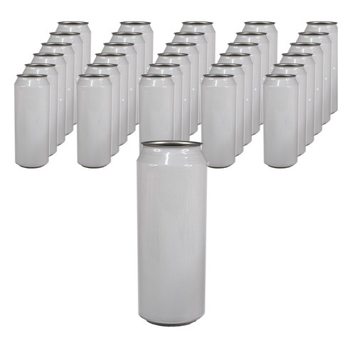 캔시머 알루미늄 공캔 백색, 126개, 500ml, 1개입