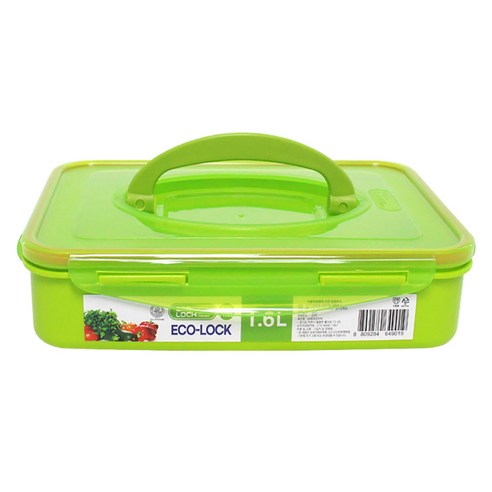 에코락 신선보관 기능성 보관기간연장 김치 밀폐용기, 1개, 1.6L
